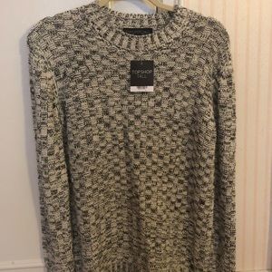 Topshop Grey knit sweater